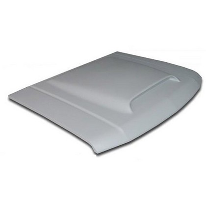 Fiberglass Max Ram Air Hood 91-96 Dodge Dakota - Click Image to Close